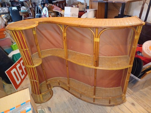 Bar vintage rotin ses 2 - bar,
