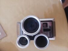 Vintage Kodak Brownie 3 objectifs 8MM Movie Camera Turret f/1.9 