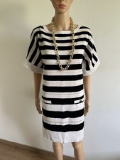 Robe pull beige et noire Morgan taille M bon état (léger défaut)