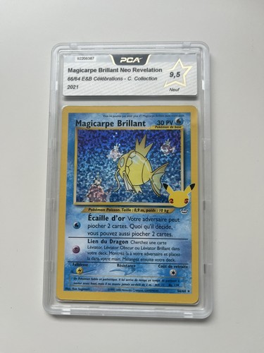 Carte pokémon gradée - carte,