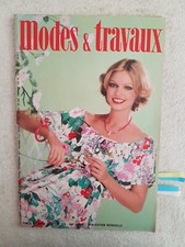 MODES ET TRAVAUX N°929 04/1978 Mode Couture Tricot Poupée Loisirs créatifs