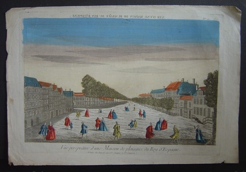 Vue optique une maison - vue, de