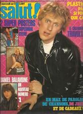 SALUT n 89 SUPERMAN POSTER VARTAN / QUEEN / BALAVOINE / RENAUD / SARDOU SHEILA 