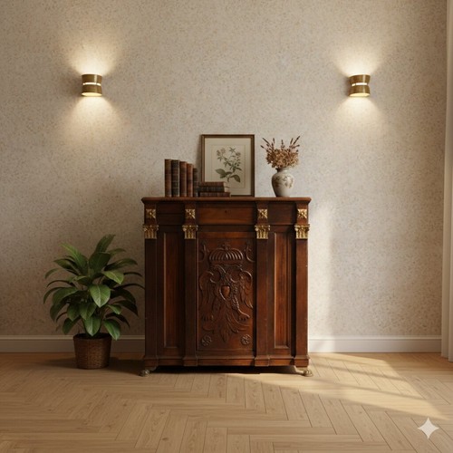 Buffet ancien noyer sapin - buffet,