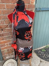 Magnifique robe écharpe en