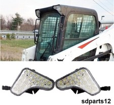 2 Phares Avant LED 90W 12V 24V 7200lm Gauche + Droit Pour Excavatrice Bobcat