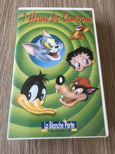 Cassette vidéo vhs cartoons - cassette,