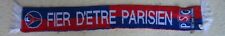 Echarpe PSG Allez PARIS SAINT-GERMAIN double face vintage ancien logo années 90