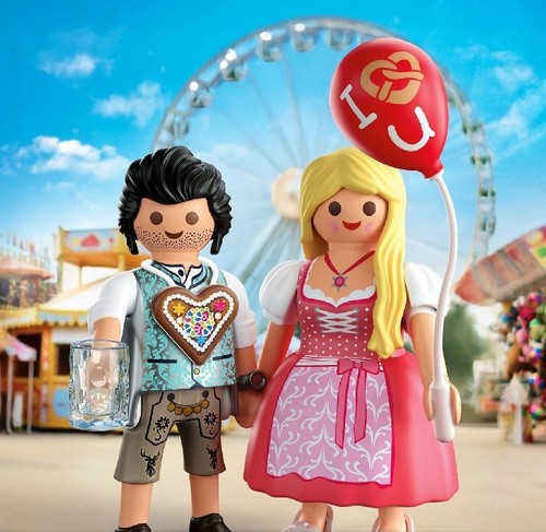 Playmobil couple bavarois - playmobil,