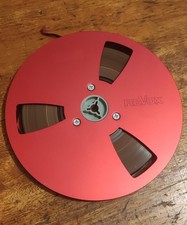  BOBINE METAL ALU ROUGE 18CM