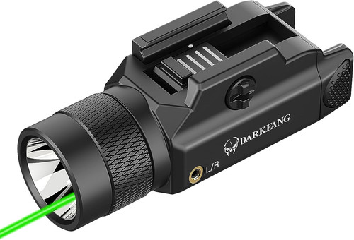 Tactical flashlight and green - tactical,