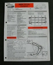 Fiche technique automobile BMW 318 tds Compact