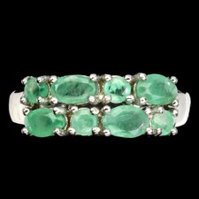 925 Bague en Argent Ovale