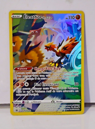 Carte pokémon electhor de - pokémon,