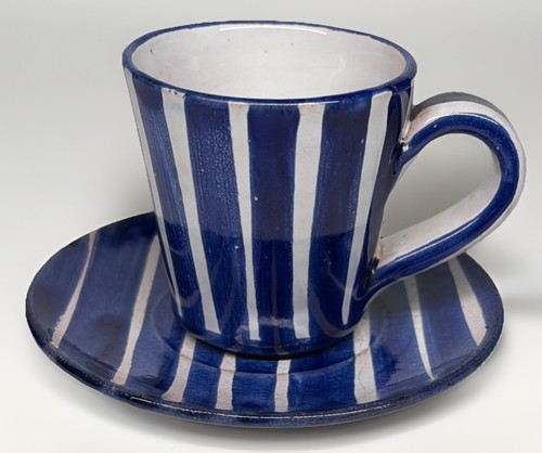 Rare tasse café bleue p - tasse,
