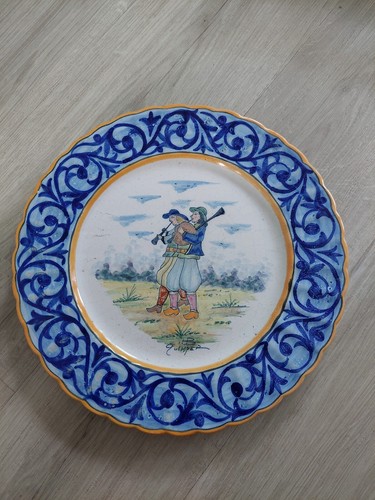 Assiette quimper - assiette,