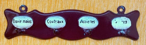 Porte ustensiles tôle - porte,
