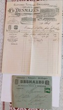 1914 FACTURE  Ch.Desmazes
