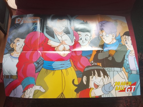 Poster dragon ball mangas - dragon, gt