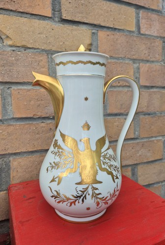 Verseuse cafetière porcelaine - cafetière,