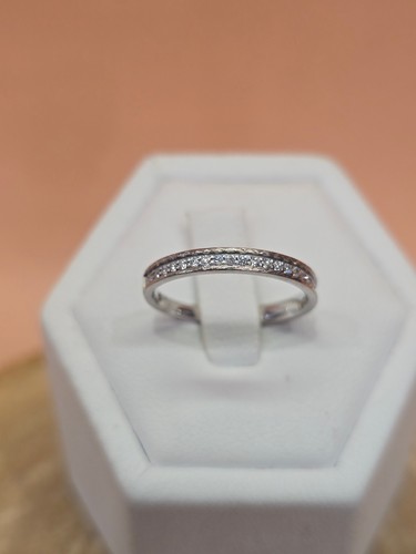Bague blanc 750 1000 - bague,