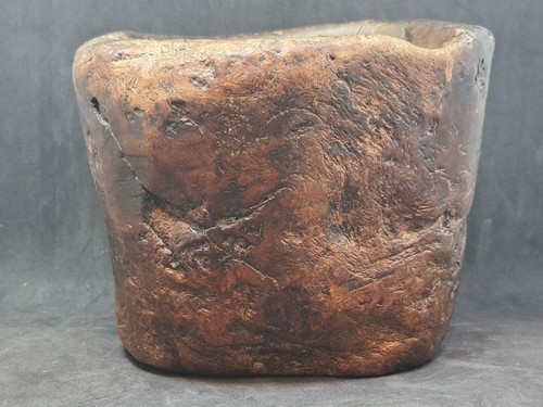 Mortier ancien bois racine - ancien,