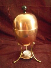 Cuit œufs ancien cuivre rouge