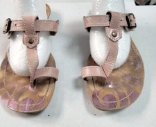 Mules entre doigt tout cuir