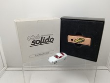 S1001241- Solido 1:43 Fiat Abarth 1000 Manque Les Stickers Club Solido 