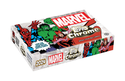 2024 topps chrome marvel - chrome,