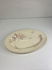 Plat ancien ovale Sarreguemine