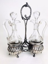 HUILIER VINAIGRIER EN CRISTAL