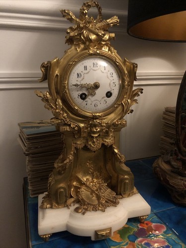 Belle pendule bronze xix - xix, eme