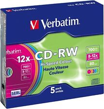 CD Vierge CD-RW 12x – Pack