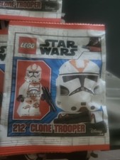 POLYBAG FOIL FIGURINE LEGO STAR WARS LE CLONE TROOPER DE LA 212