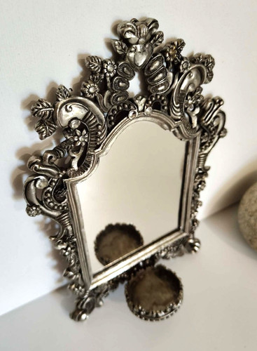 Miroir mural ancien - miroir,