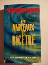 LIVRE Georges SIMENON Les ANNEAUX de BICETRE 1963. 310 pages.