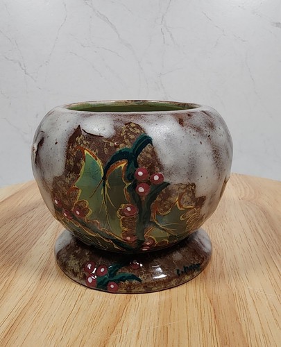 Louis dage pottery vase glazed - pottery,