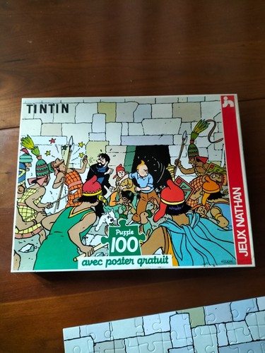 Puzzle tintin 100 pieces - 100,