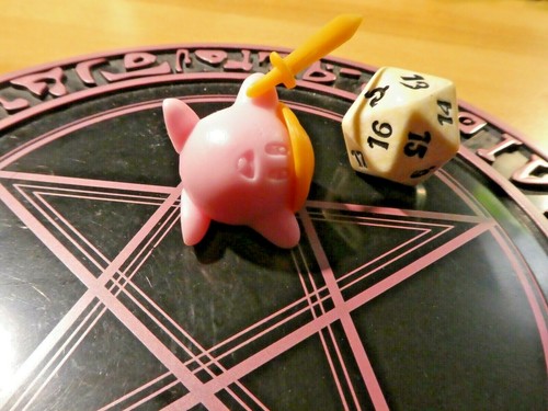 Kirby rubber keshi - kirby, japanese