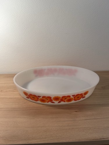 Plat oval arcopal - oval, lotus