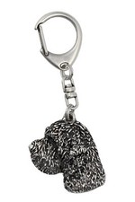 Wasserhund Le Romagna, Lagotto Romagnolo - Argenté Porte-Clés Hauteur