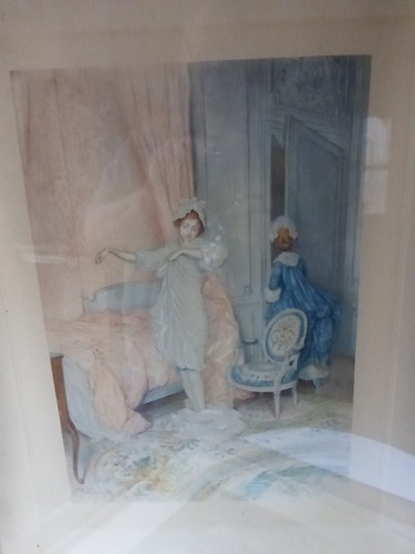 Ancien peinture dessin gravure - peinture,
