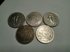 10 X 1 Franc Semeuse 1960 Petit Zero PAS 249€ Comme Certain POUR 1 PIÈCE !!