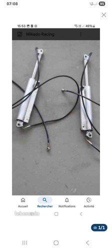 Verins hydrauliques capote - verins,