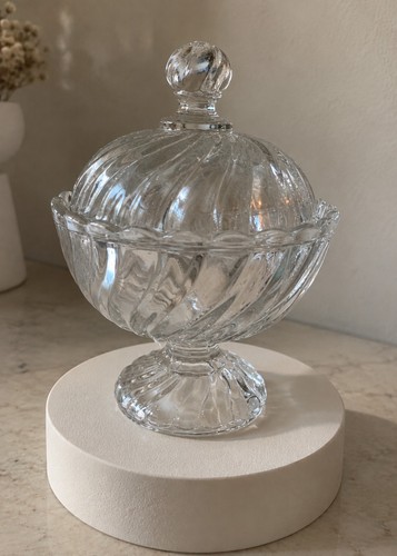 Bonbonnière ancienne cristal
