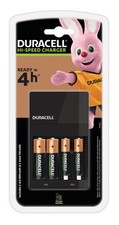 Chargeur Duracell Hi-Speed ????Advance avec 4 piles rechargeables (2 AA + 2 AAA)