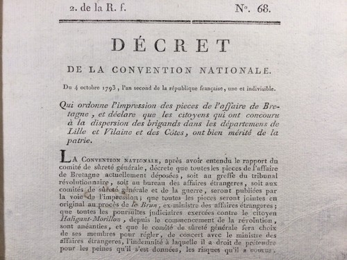 Chouans bretagne 1793 haligant - bretagne,