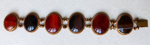 Ancien bracelet métal - métal, doré