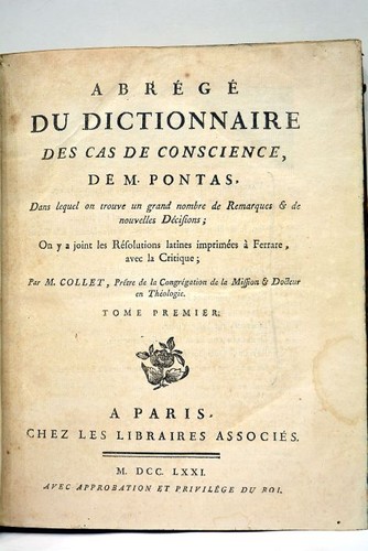 Livre ancien pontas vol - ancien,